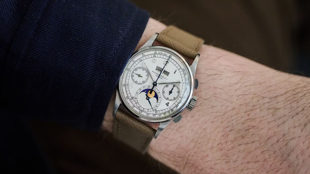 Ο χρόνος είναι χρήμα και το Patek Philippe είναι η απόδειξή του