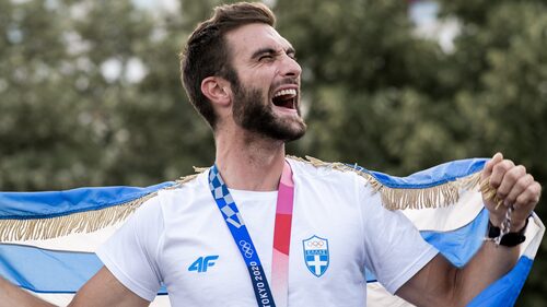 Ο Ολυμπιονίκης Στέφανος Ντούσκος έτρωγε παγάκια επειδή πεινούσε