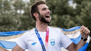 Ο Ολυμπιονίκης Στέφανος Ντούσκος έτρωγε παγάκια επειδή πεινούσε