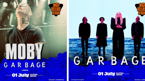 Moby και Garbage στο Release Athens 2026