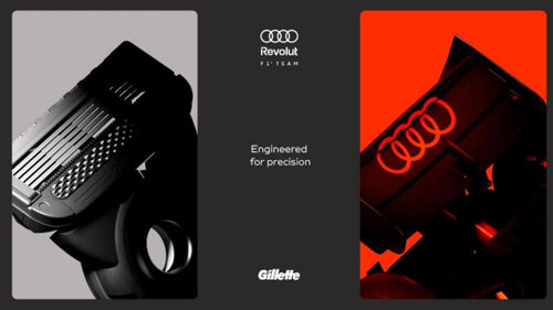 H AUDI REVOLUT F1 TEAM ΚΑΛΩΣΟΡΙΖΕΙ ΤΗ GILLETTE ΩΣ ΕΠΙΣΗΜΟ ΣΥΝΕΡΓΑΤΗ